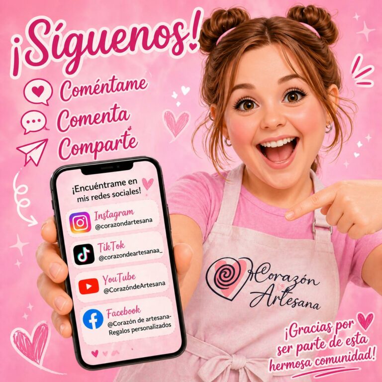 Siguenos redes sociales
