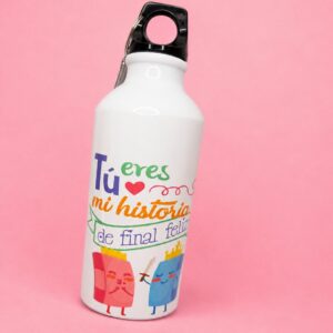 Botella Aluminio Cartas