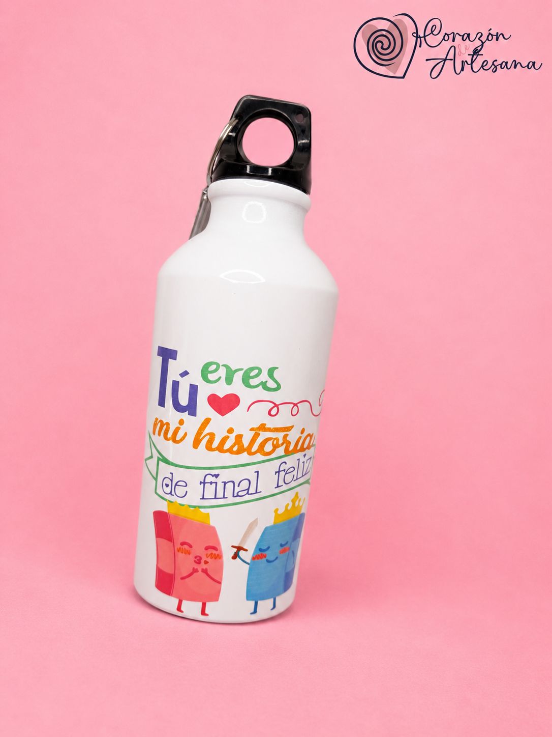 Botella Aluminio Cartas