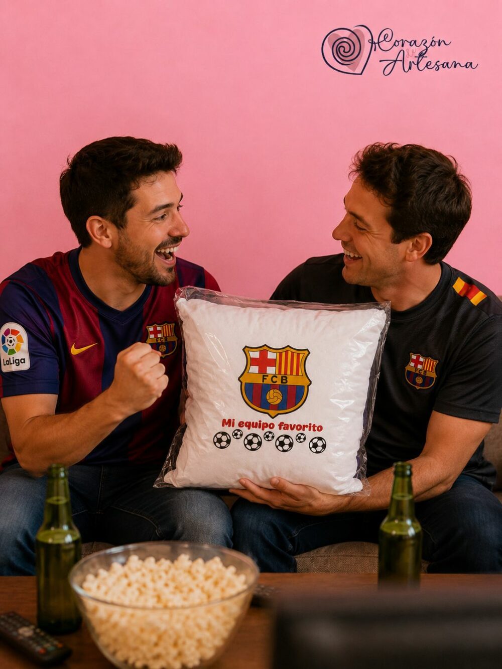 Cojín Escudo Barcelona - Imagen 3
