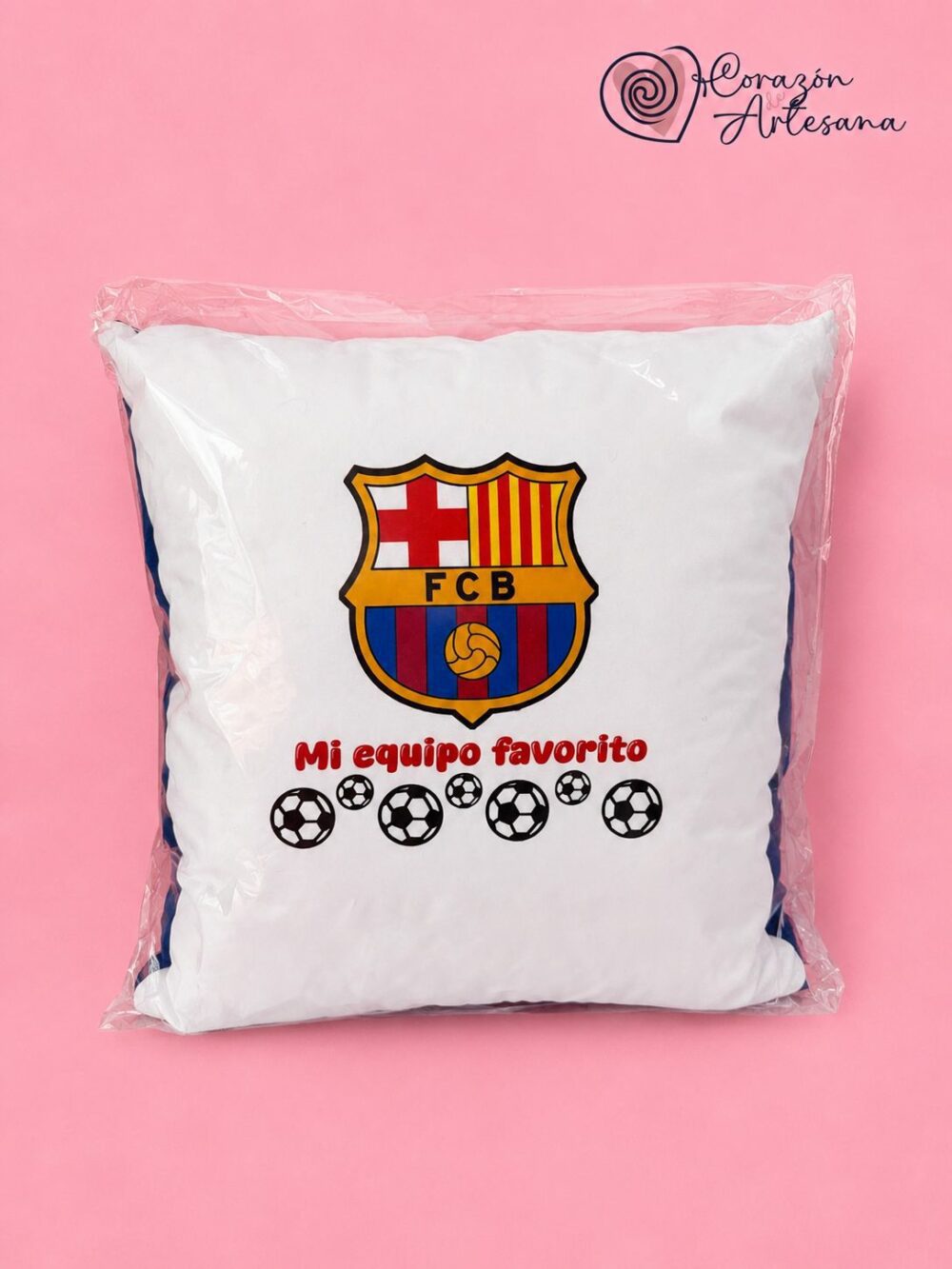 Cojín Escudo Barcelona - Imagen 2