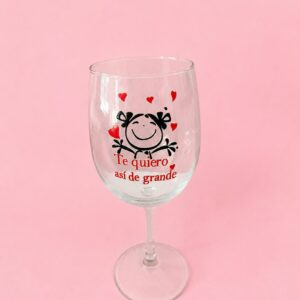 Copa Cristal Niña con Frase
