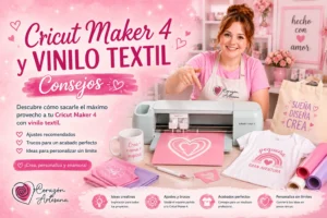 Cricut Maker 4: Consejos de Vinilo Textil para Principiantes