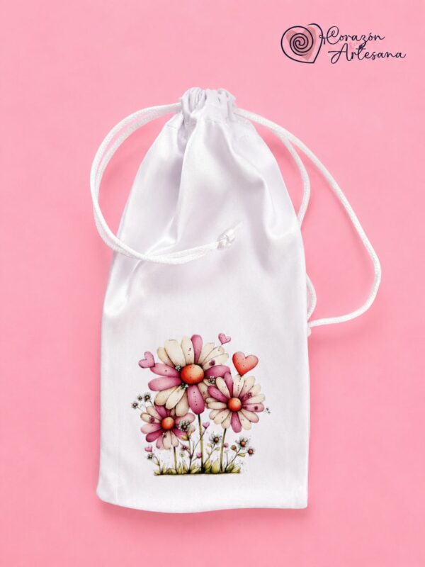 Funda Gafas Flor Rosas - Imagen 3