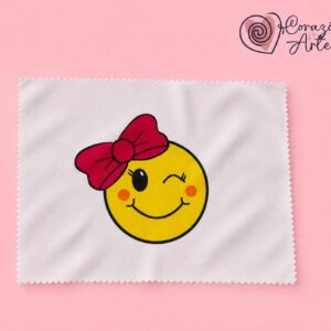 Gamuza Gafas Carita Sonriente