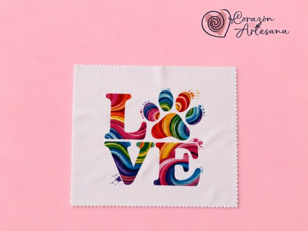 Gamuza Gafas Love - Imagen 2