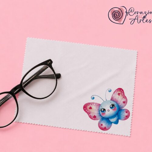 Gamuza Gafas Mariposa