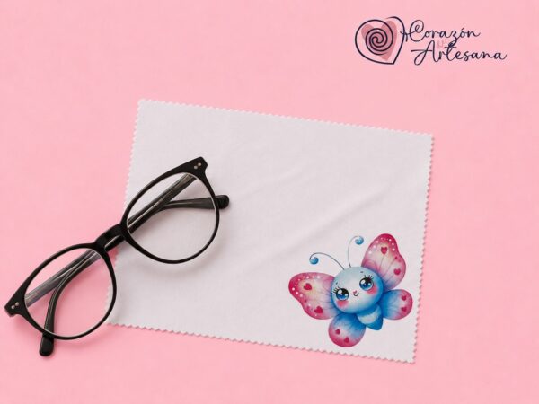 Gamuza Gafas Mariposa - Imagen 2