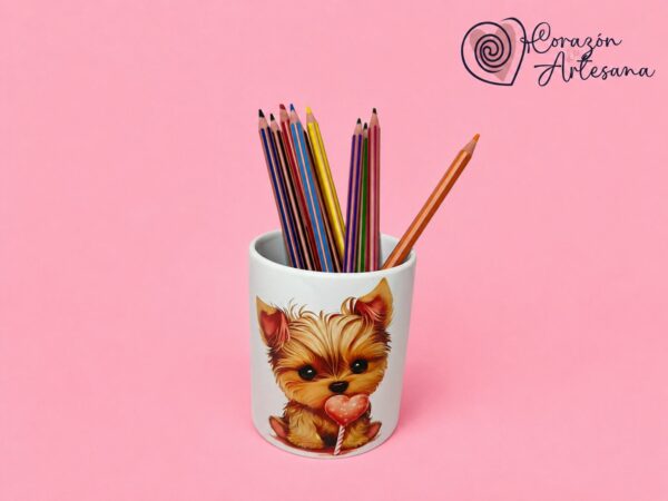 Lapicero de Perrita con piruleta - Imagen 2