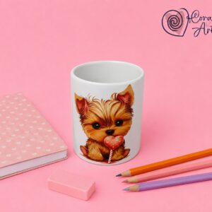 Lapicero de Perrita con piruleta