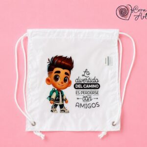 Mochila Infantil Poliéster Niño Amigos