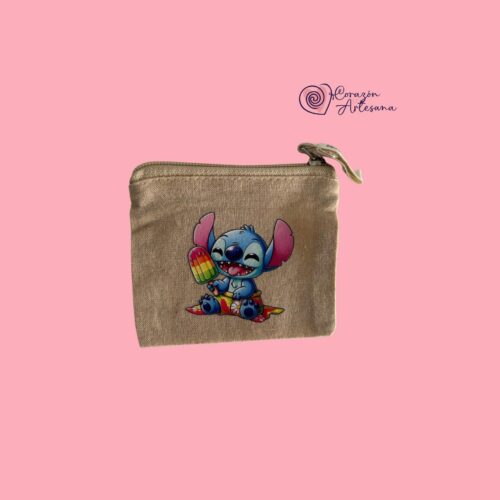 Monedero Stich con Helado