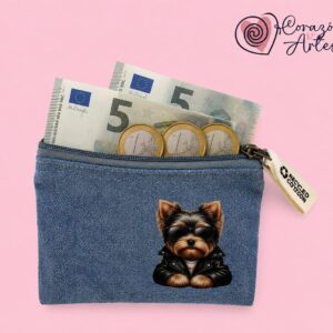 Monedero Perrito Rockero
