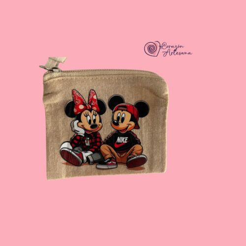 Monedero Micky y minni
