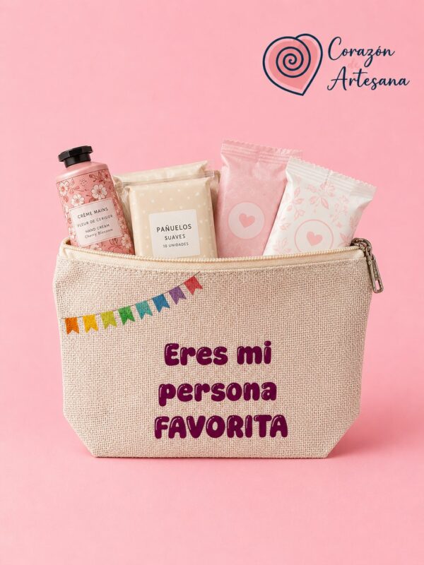 Neceser Yute con Frase - Imagen 2