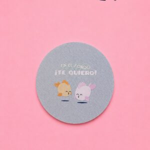 Posavaso Frase con Peces