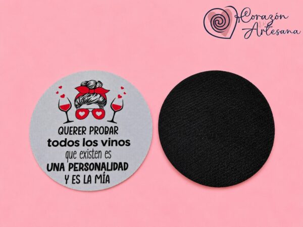 Posavaso Antideslizante Silueta Mujer - Imagen 3