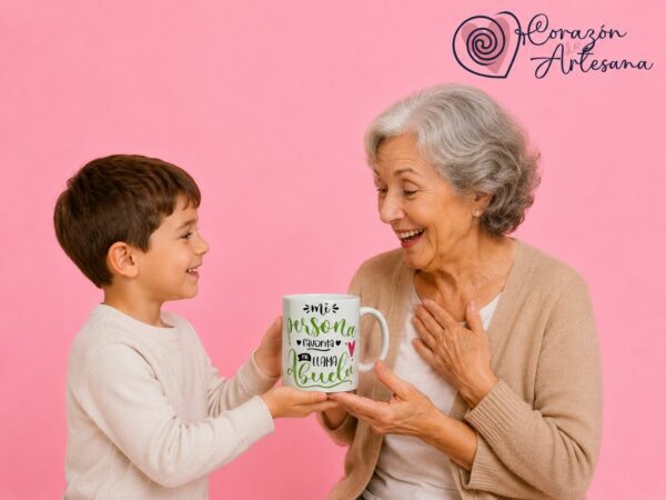 Taza Cerámica Abuela - Imagen 3