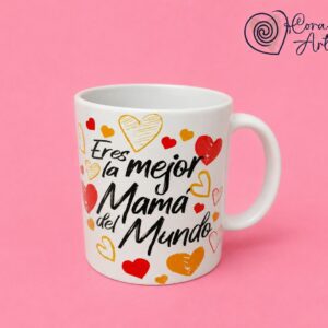Taza Cerámica Mamá Mundo