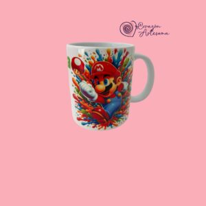 Taza Cerámica Mario Bross