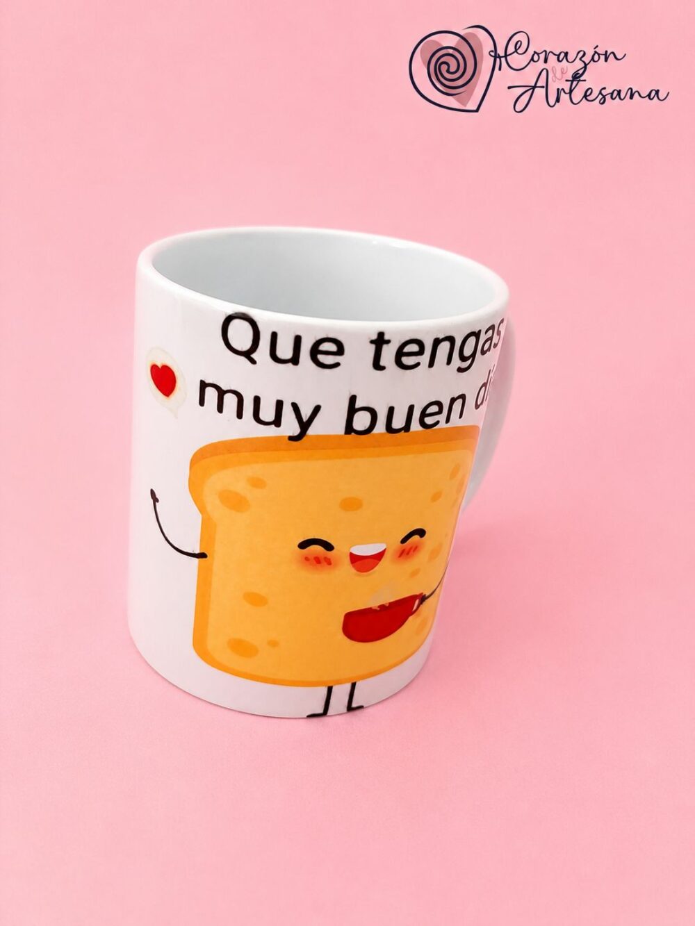 Taza Cerámica Pan tostado - Imagen 2
