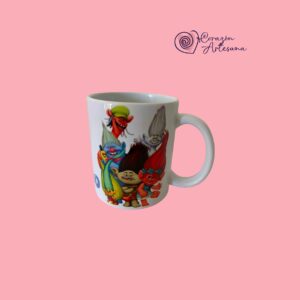 Taza Cerámica Los Trolls