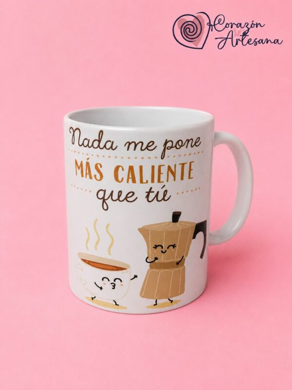 Taza Cerámica Cafetera y Taza - Imagen 3