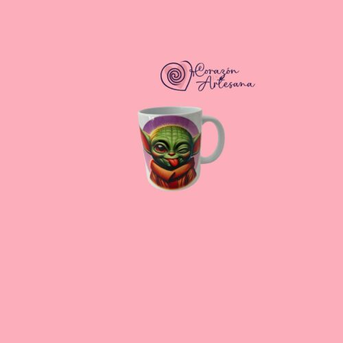 Taza Cerámica Pequeño Yoda