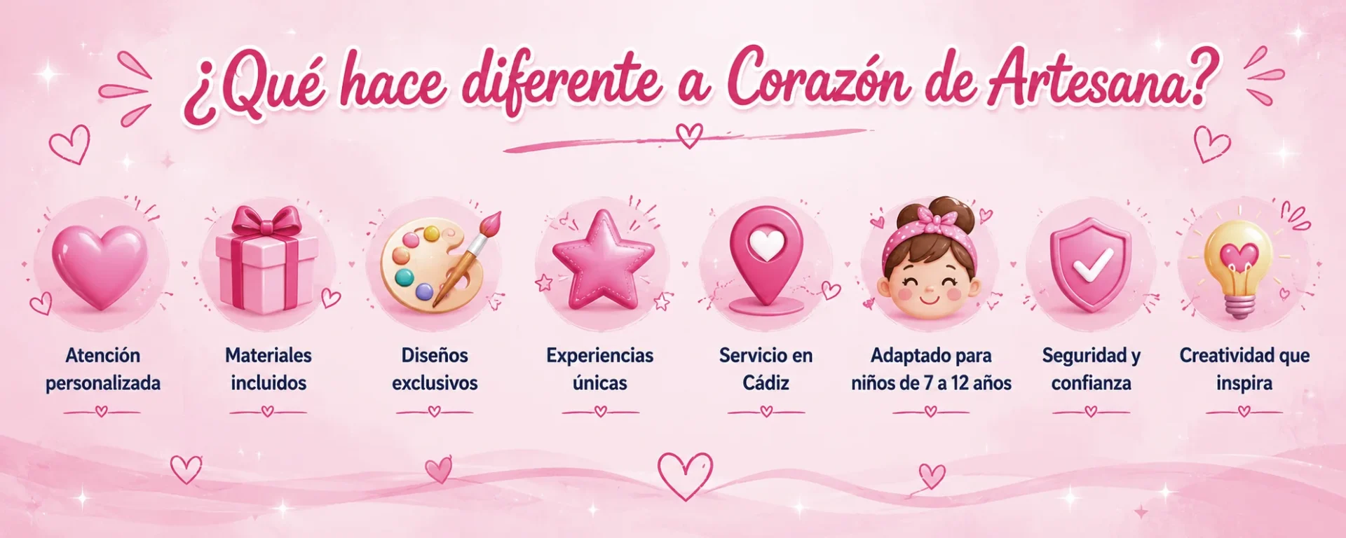 Cumpleaños para niños Corazon de Artesana
