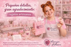 Pequeños detalles, gran agradecimiento: regalos artesanos