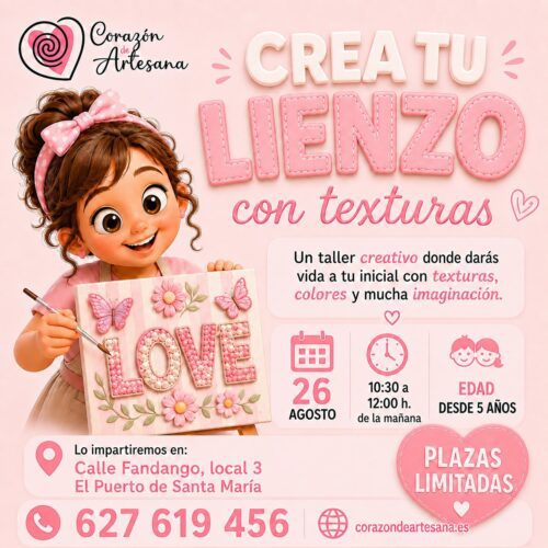 Taller "Crea tu Lienzo con Texturas"