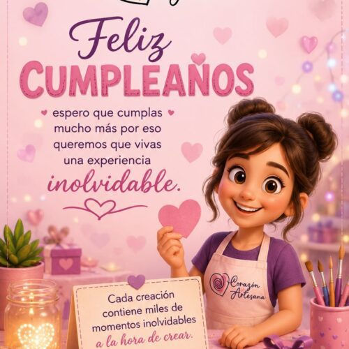 Tarjeta Cumpleaños peques