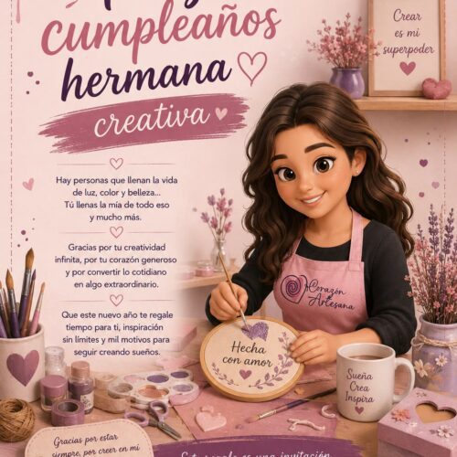 Cumpleaños Hermana